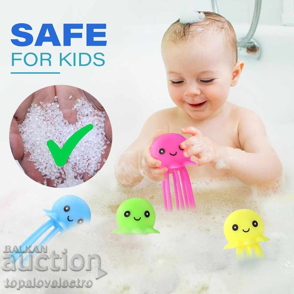 Παράδοση ΝΕΟ! Σετ 4 τεμαχίων επαναχρησιμοποιούμενων μπαλονιών νερού OCTO Buddies ( Παράδοση ΝΕΟ! Σετ 4 τεμαχίων επαναχρησιμοποιούμενων μπαλονιών νερού OCTO Buddies (