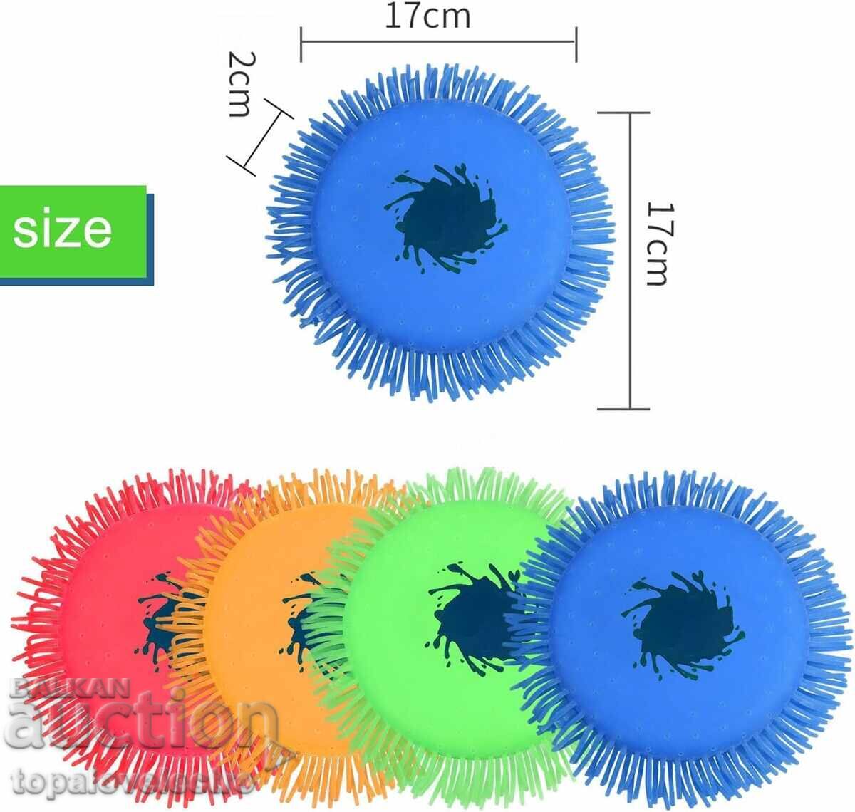 Auction  NEW! Set of 2 water frisbees, 17 cm - pool toy