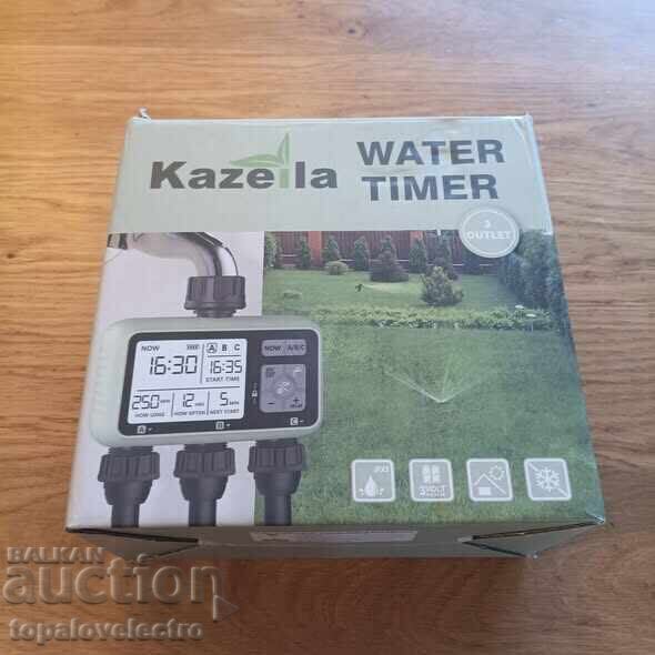 Τάιμερ ποτίσματος με 3 εξόδους, προγραμματιζόμενα χρονοδιαγράμματα, rain d - 7 Τάιμερ ποτίσματος με 3 εξόδους, προγραμματιζόμενα χρονοδιαγράμματα, rain d - 7