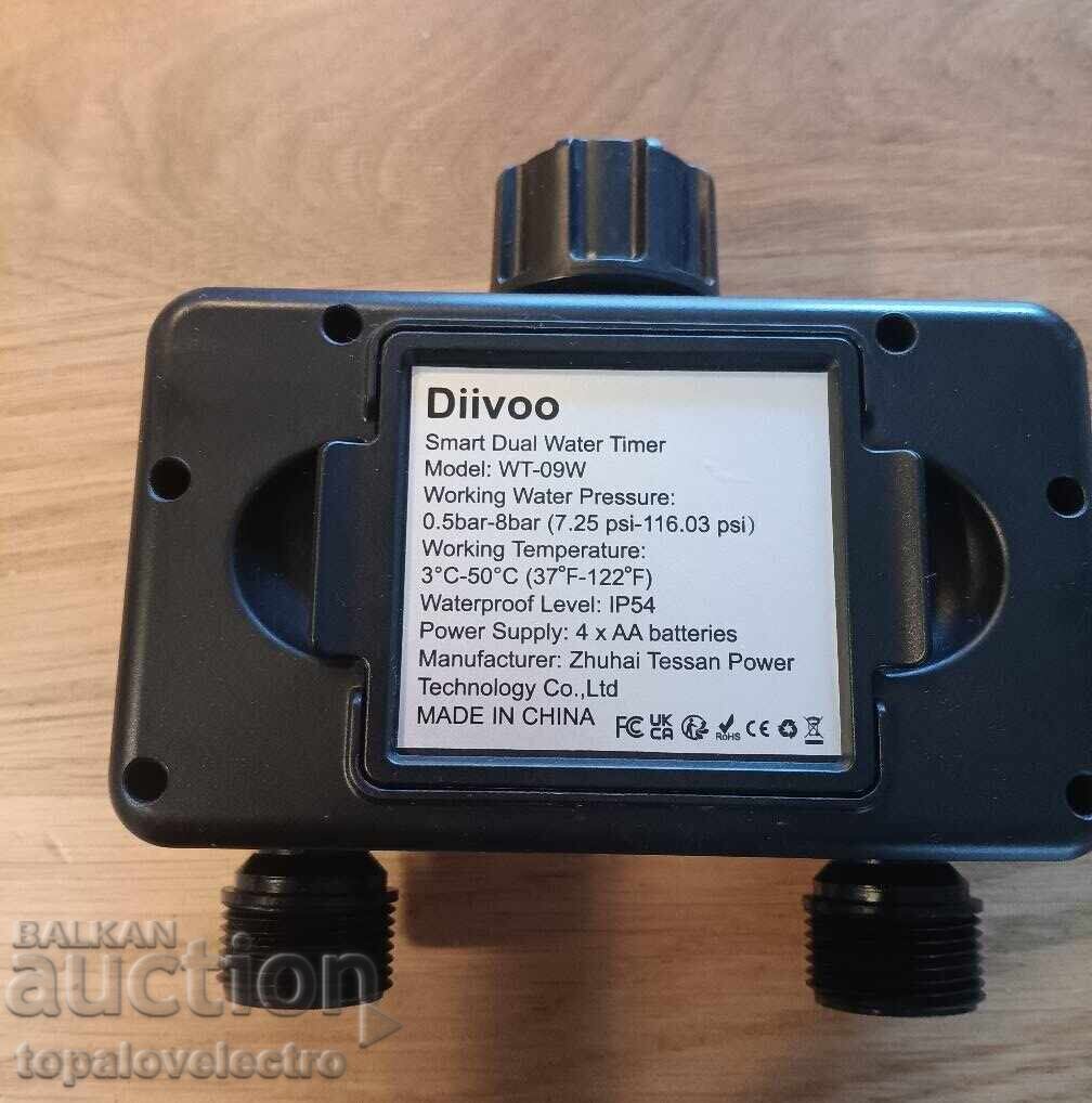 WiFi Smart Timer with 2 Outputs, 60m Range, RFID Technology - 5