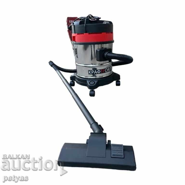 Aspirator pentru curățare uscată+umedă Kraftroyal 1200 W. 30l cu preț 125.50 BGN | € 64.17 Aspirator pentru curățare uscată+umedă Kraftroyal 1200 W. 30l cu preț 125.50 BGN | € 64.17