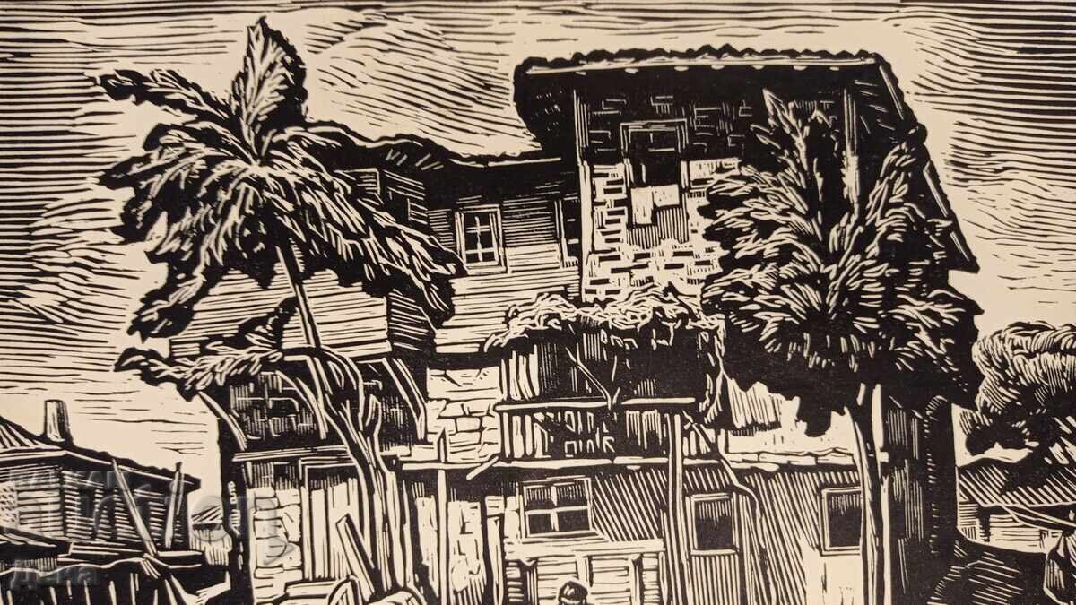 Ευτίμ Τομόφ χαρακτικό 1962 - 5