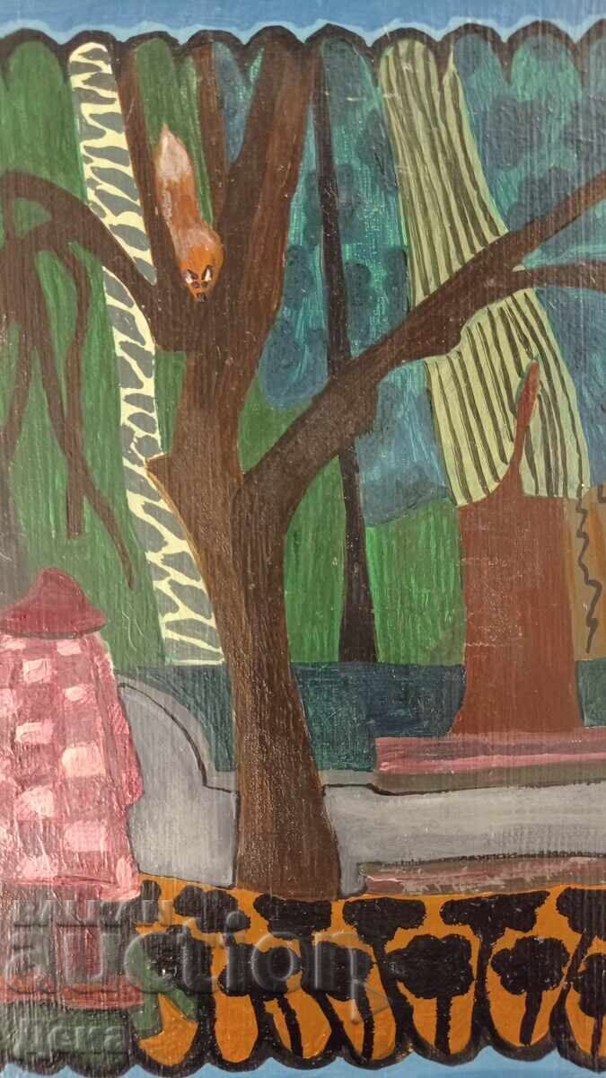 Delivery of Iva Yaranova painting 2007