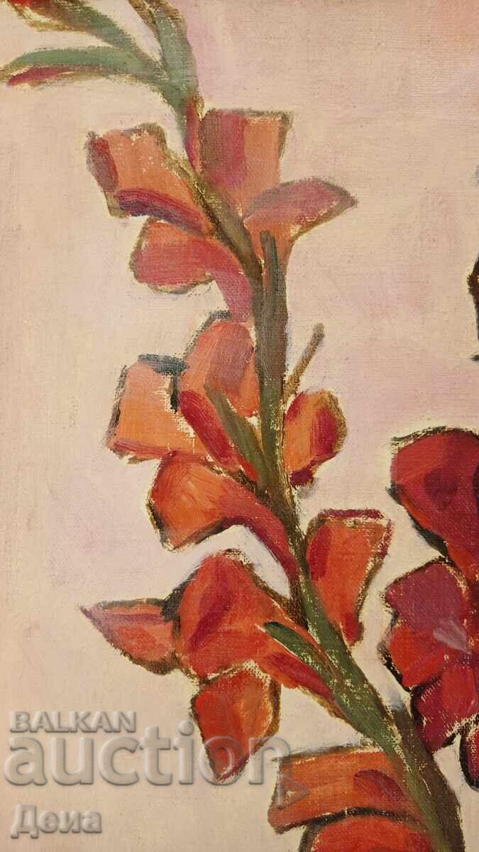 Auction  V. Todorov painting 1972