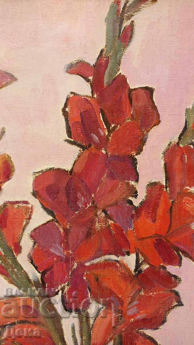 Delivery of V. Todorov painting 1972