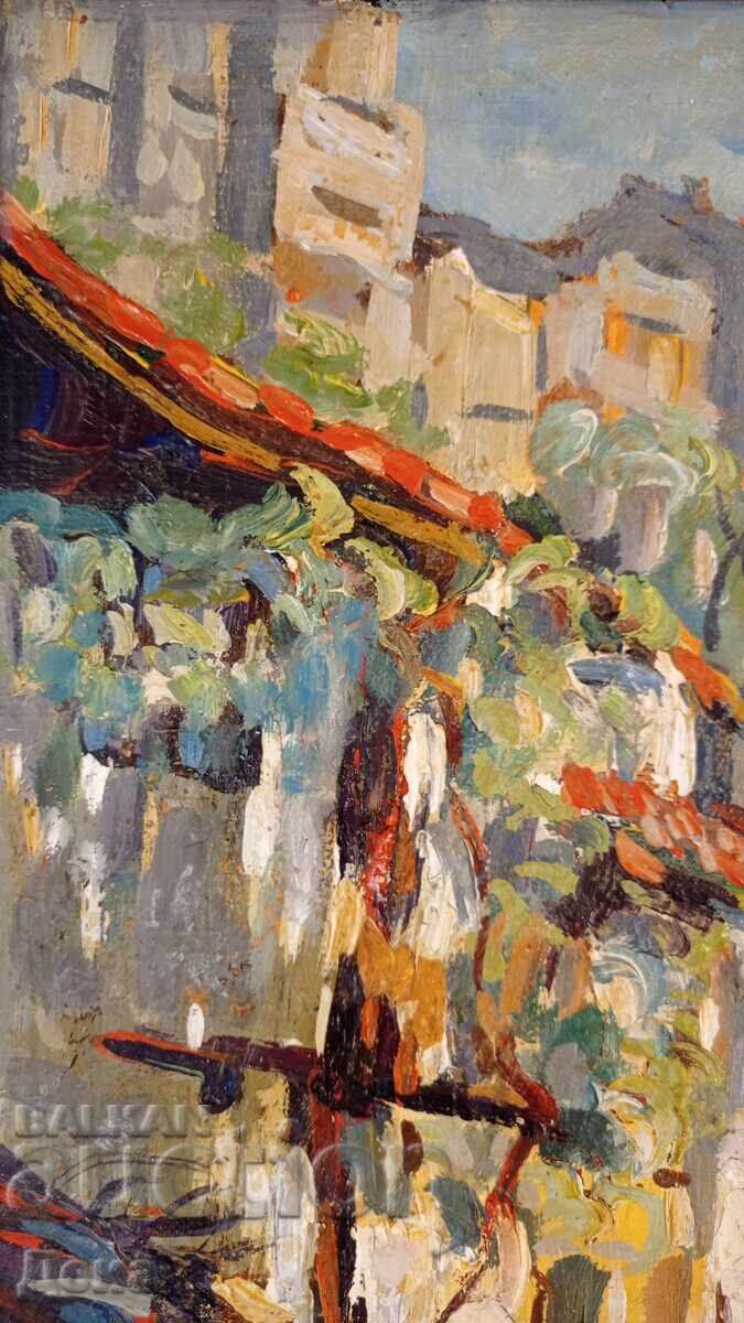 Kiril Milanov painting 1974 with price 600.00 BGN | € 306.78