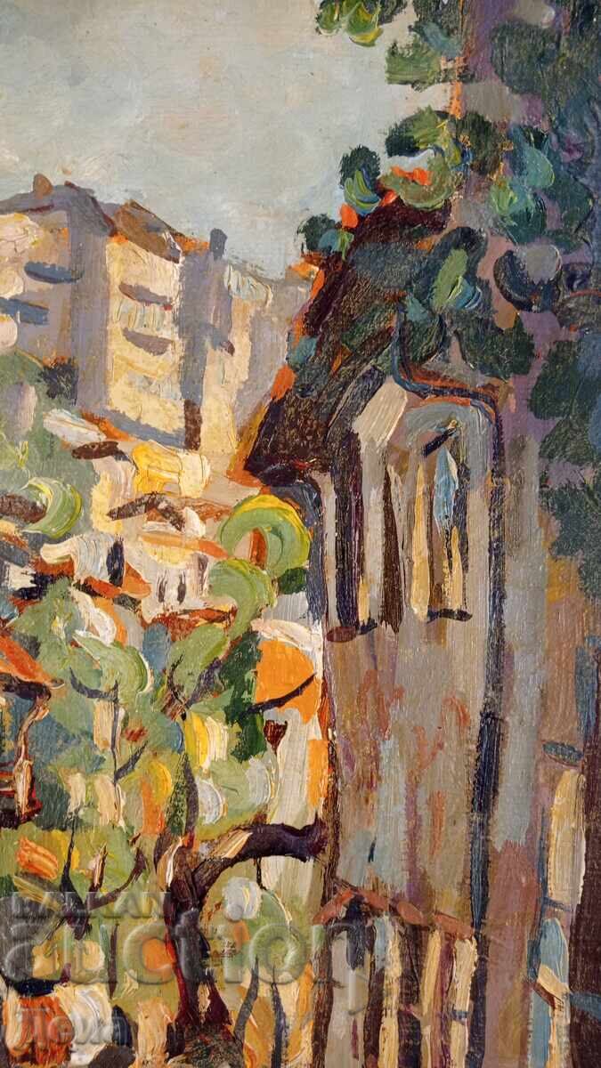 Auction  Kiril Milanov painting 1974