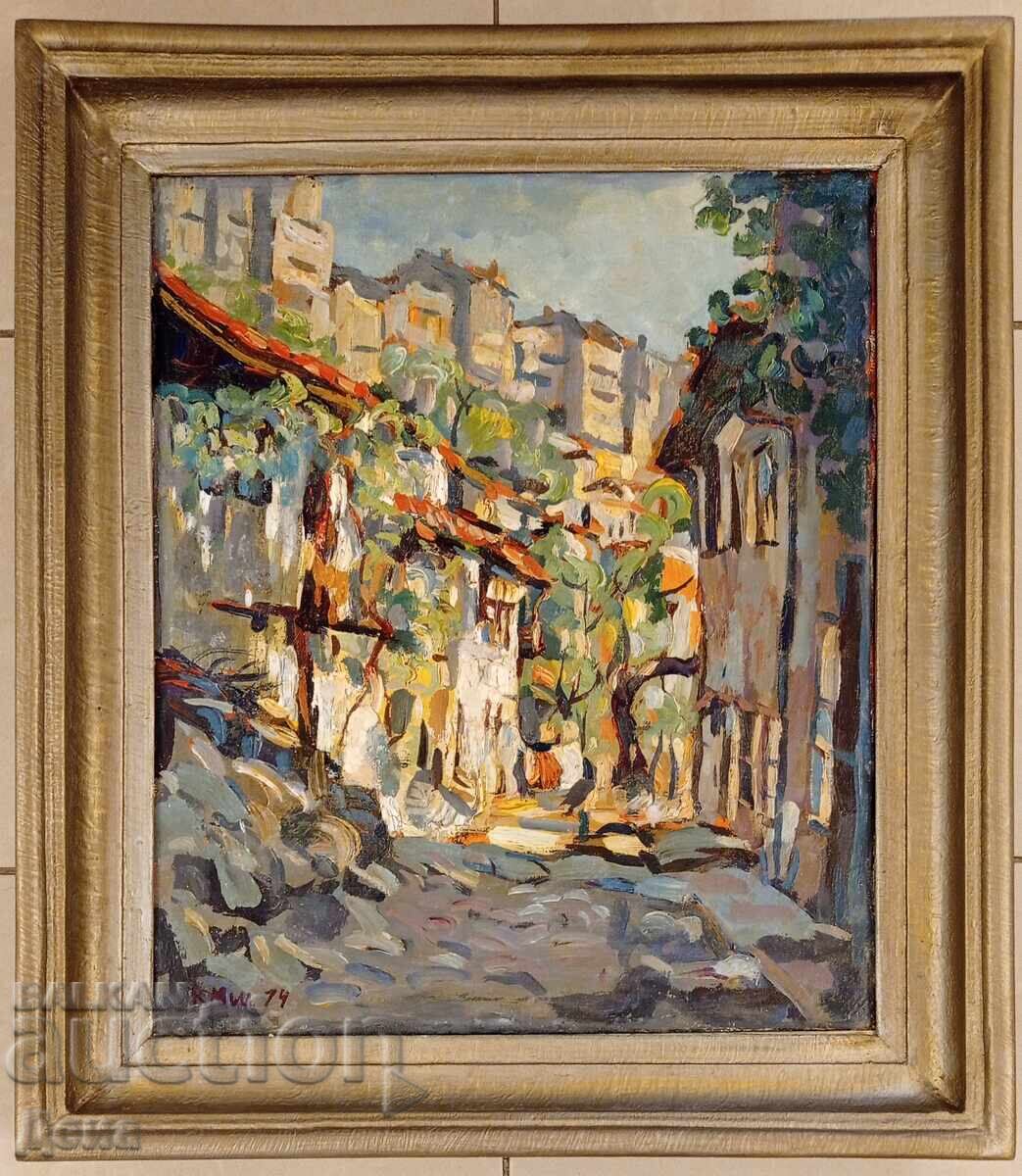 Kiril Milanov painting 1974