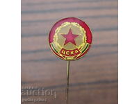 стара футболна значка от соца футболен клуб ЦСКА