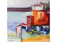 Peisaj marin abstract Sozopol