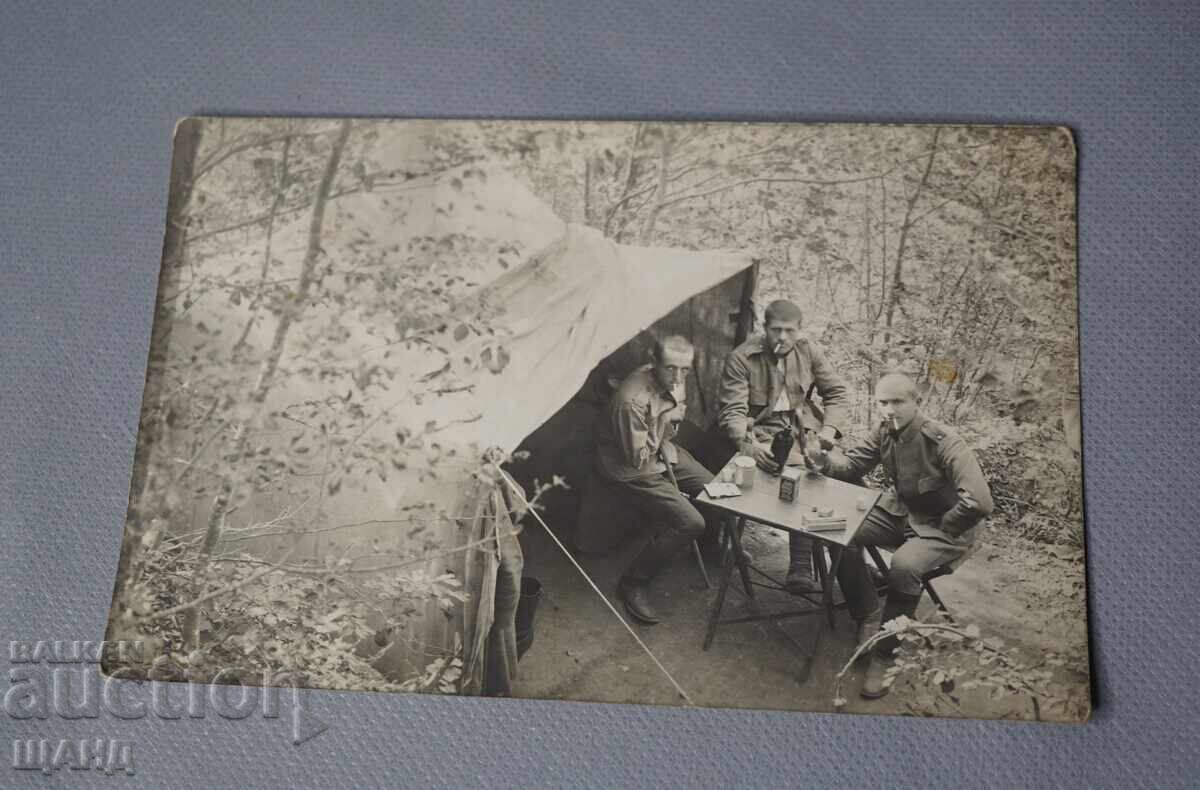 PSV Military Photo Officers Uniform Tent