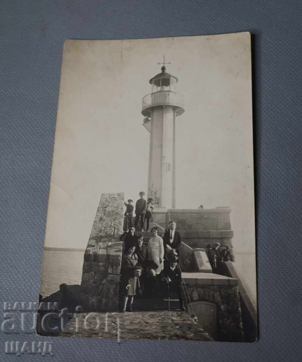 1927 Ταχυδρομική κάρτα φωτογραφία Βουργάς