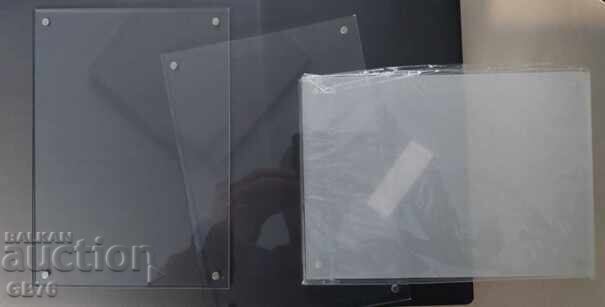 Прозрачна акрилна рамка за снимки или банкноти - 6 Прозрачна акрилна рамка за снимки или банкноти - 6