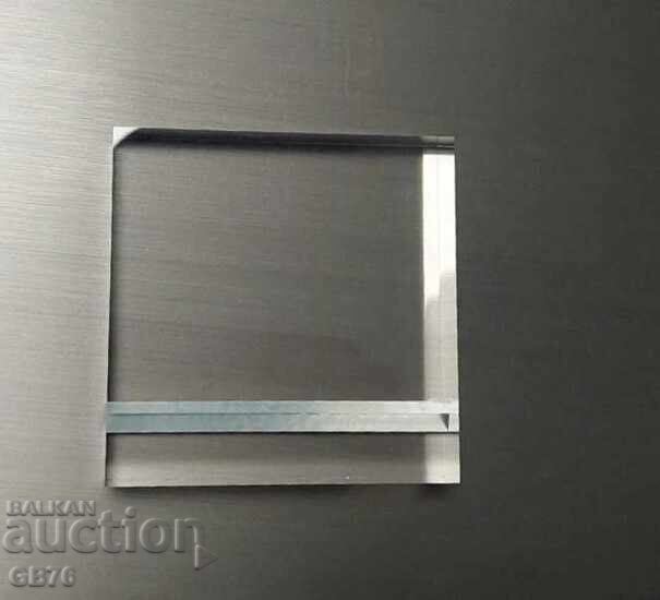 Suport/bază din plexiglas pătrată