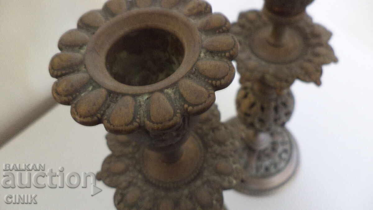 TWO CANDLESTICKS - 5