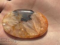 BZC! 145 k cuarț natural rutilat oval pandantiv de 1ct