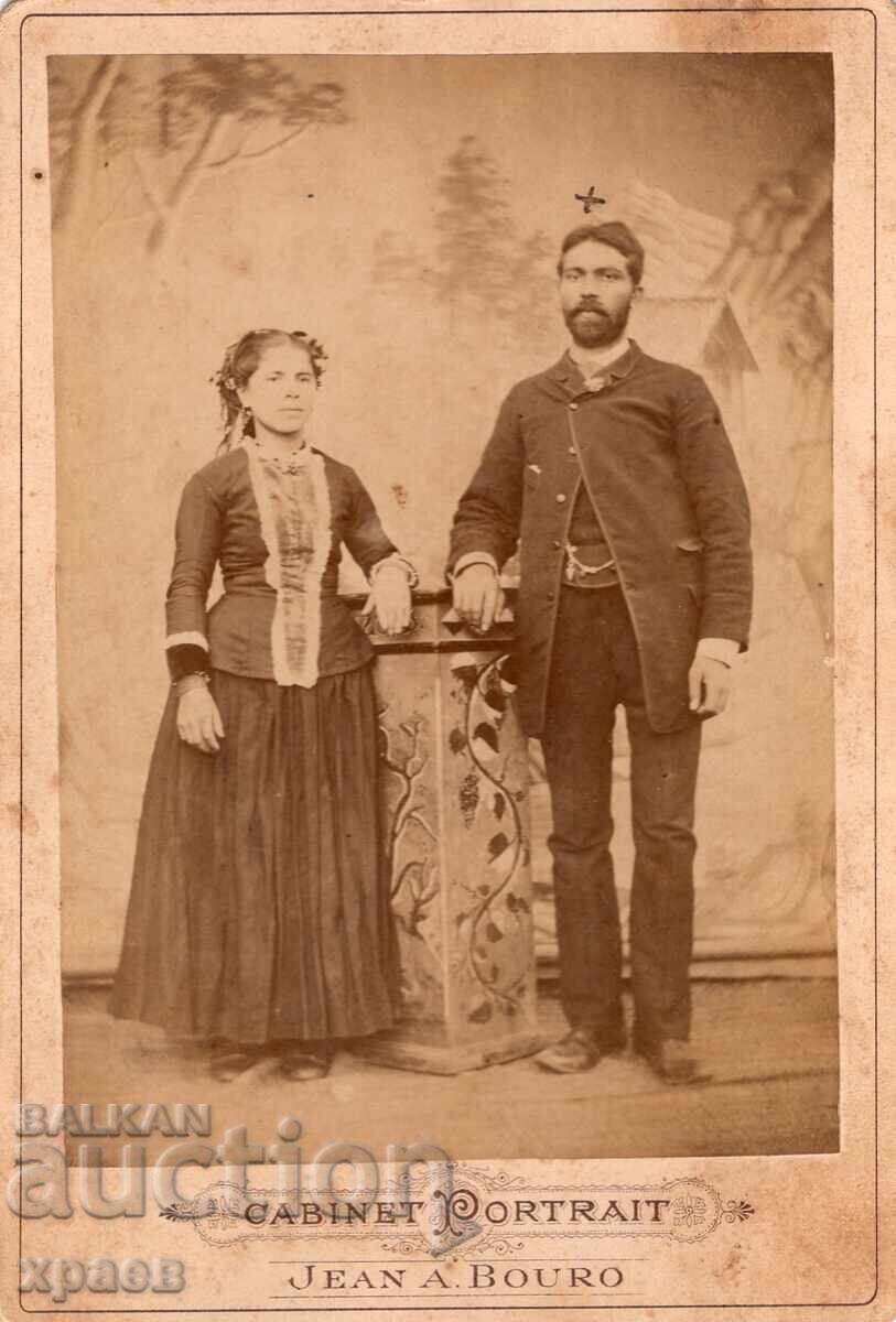 ΠΑΛΙΑ ΦΩΤΟΓΡΑΦΙΑ - ΚΑΡΤΟΝ - ΖΑΝ ΜΠΟΡΟ – ΒΑΡΝΑ - 2784