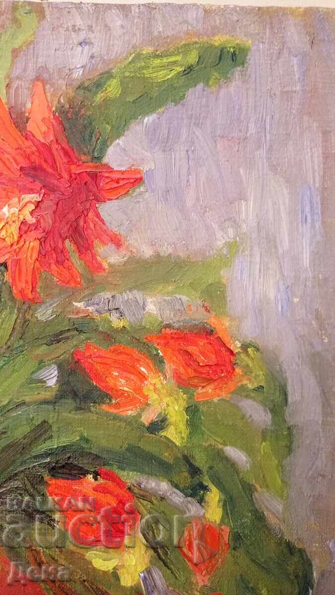 Delivery of Dimitar Makedonski Painting