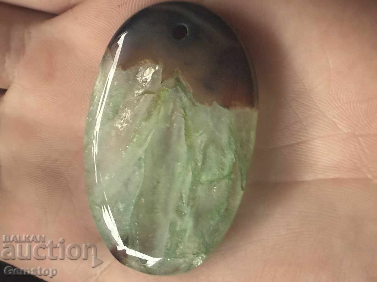 Δημοπρασία ΒΖΤ! 145 k φυσικό ρουτιλιωμένο χαλαζία οβάλ μενταγιόν από 1στ Δημοπρασία ΒΖΤ! 145 k φυσικό ρουτιλιωμένο χαλαζία οβάλ μενταγιόν από 1στ