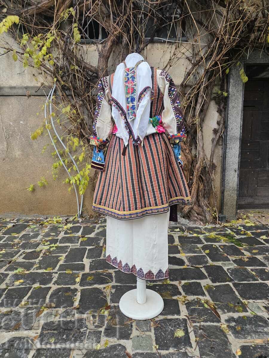 Women's costume, complete, from Suva Gora with "pafti" (belts with decorative metal clasps) - 7 Women's costume, complete, from Suva Gora with "pafti" (belts with decorative metal clasps) - 7