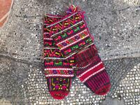 Men's authentic socks from Gorni Polog, Gostivar region