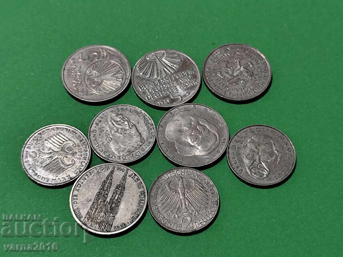 GERMANY - Lot/ 10 Coins - 7