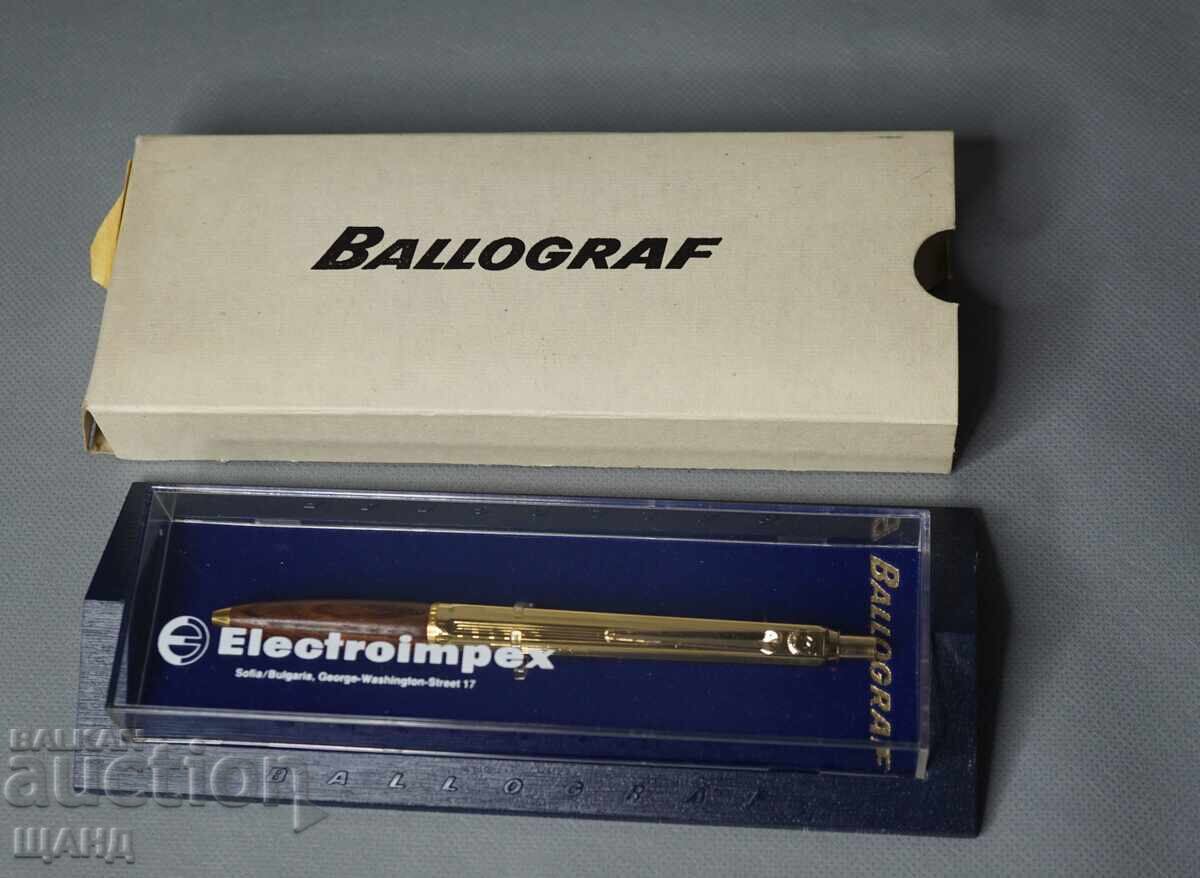 Ballograf gold-plated promotional pen Electroimpex
