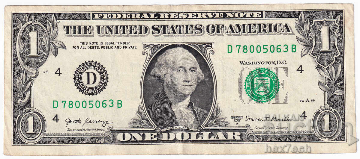 ❤️ ⭐ ΗΠΑ 2017 1 δολάριο Κλίβελαντ D ⭐ ❤️ με τιμή 3.49 BGN | € 1.78 ❤️ ⭐ ΗΠΑ 2017 1 δολάριο Κλίβελαντ D ⭐ ❤️ με τιμή 3.49 BGN | € 1.78