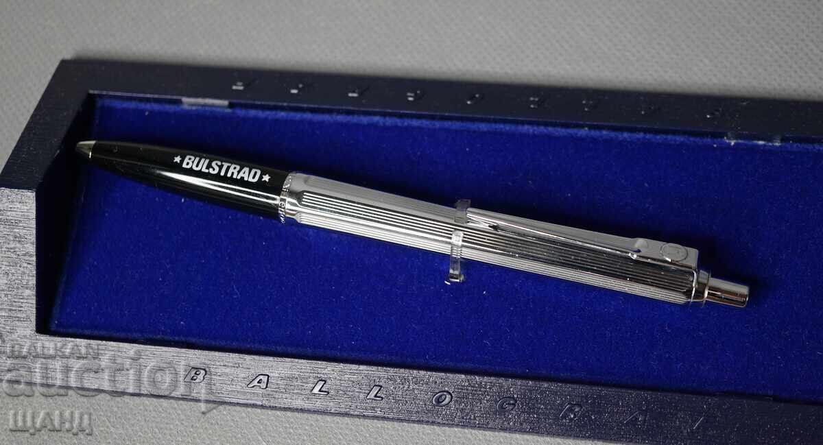 Аукцион Ballograf Стара рекламна химикалка Bulstrad