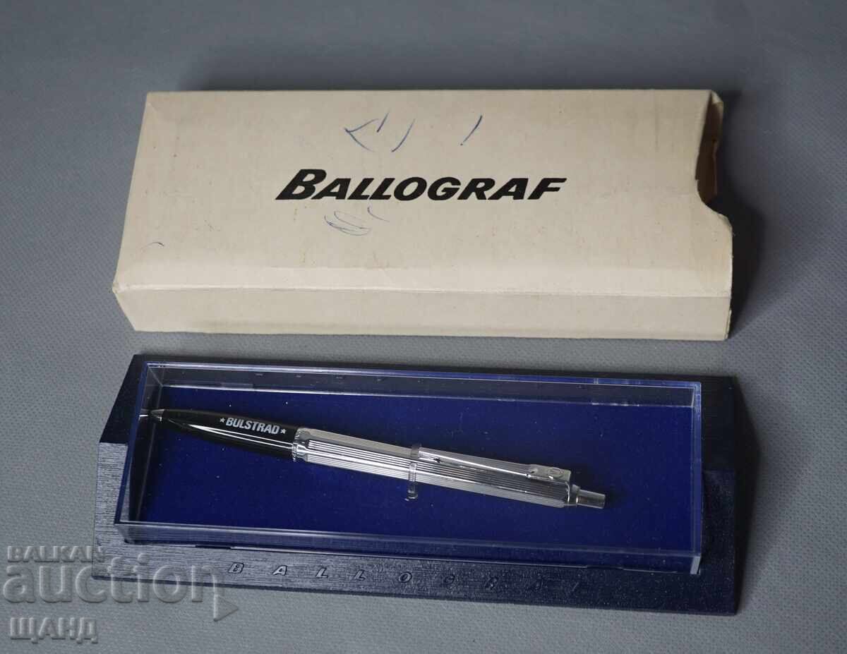Ballograf Стара рекламна химикалка Bulstrad