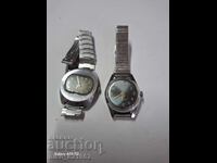 Δύο μηχανικά ρολόγια