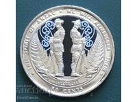 Нова Зеландия.50 цента 2015 г. Духът на ANZAC.