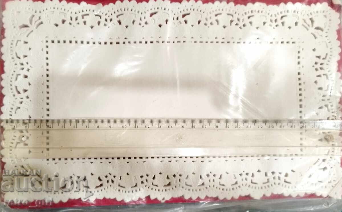 7 комплекта стари хартиени салфетки. - 5