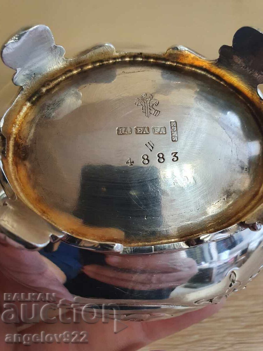 Vintage metal bonbonniere E.P.N.S - 6 Vintage metal bonbonniere E.P.N.S - 6