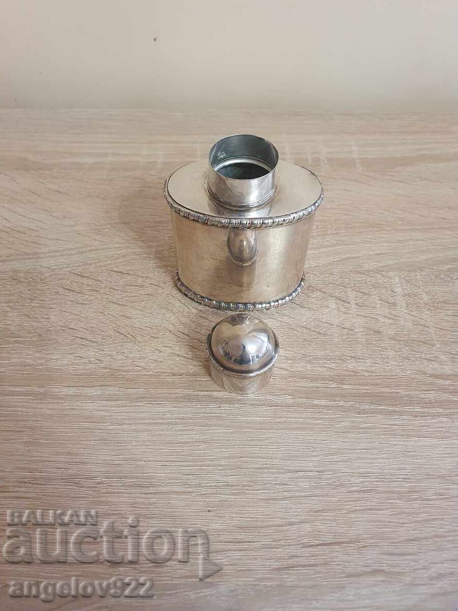 Sticlă vintage metalică argintată!!! cu preț 0.01 BGN | € 0.01