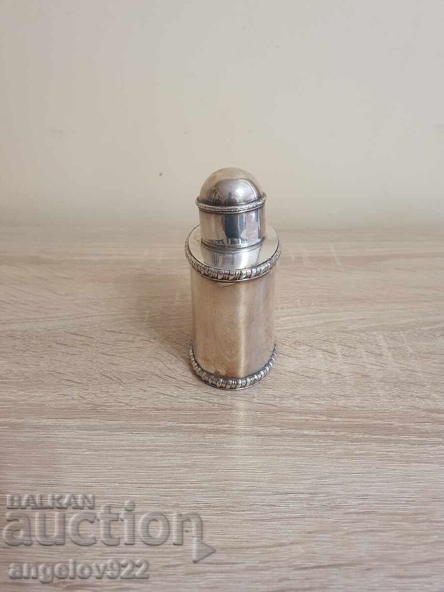 Sticlă vintage metalică argintată!!! - 5