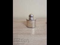 Sticlă vintage metalică argintată!!!