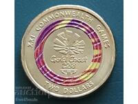 Αυστραλία. 2 δολάρια 2018. Αγώνες της Κοινοπολιτείας