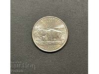 USA 25 cents 2006 North Dakota