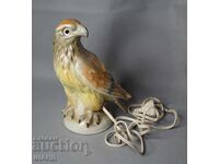 Παλιά πορσελάνινη φιγούρα αγαλματίδιο Αετός νυχτερινό φως