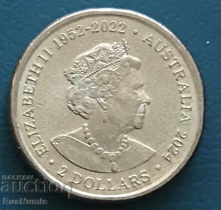 Αυστραλία. 2 δολάρια 2024. Εθνικό Πρωτάθλημα Ράγκμπι με τιμή 27.00 BGN | € 13.80 Αυστραλία. 2 δολάρια 2024. Εθνικό Πρωτάθλημα Ράγκμπι με τιμή 27.00 BGN | € 13.80