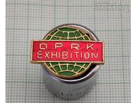 СЕВЕРНА КОРЕЯ ИЗЛОЖБА ЗНАЧКА