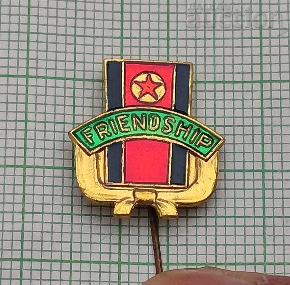 North Korea Friendship Badge