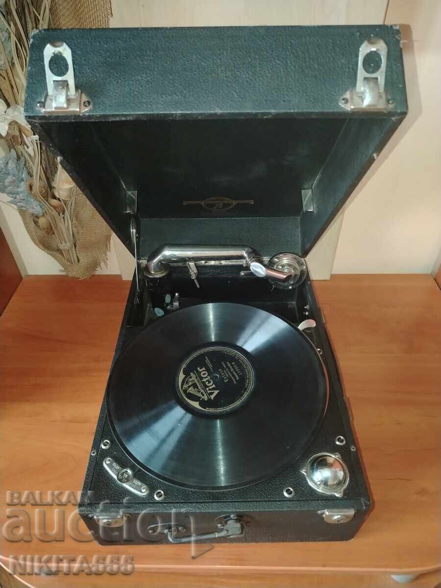 Παλιό γραμμόφωνο Columbia 201 από τη δεκαετία του 1920