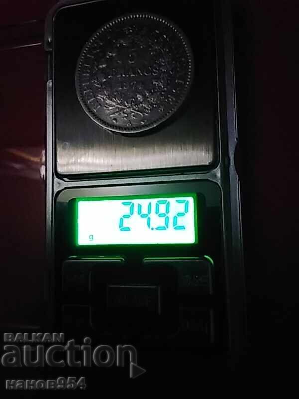 Аукцион Монета 5 франка 1874г.Франция. Аукцион Монета 5 франка 1874г.Франция.