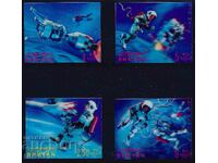 Bhutan 1967 - Space 3D Stereo MNH