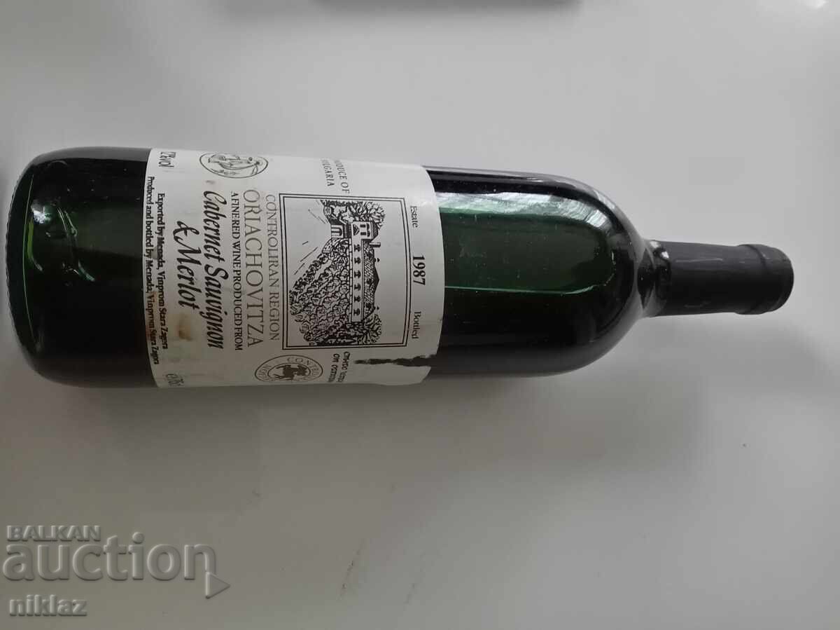 Cabernet Sauvignon and Merlot 1987