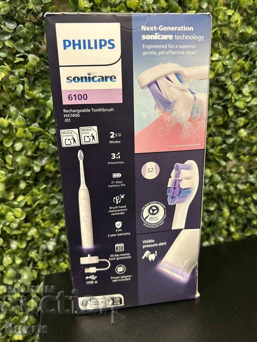 Auction  Philips Sonicare 6100 Electric Toothbrush - New
