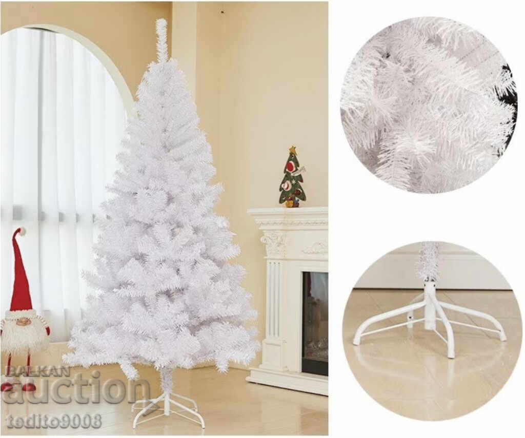 Christmas tree in white 90cm