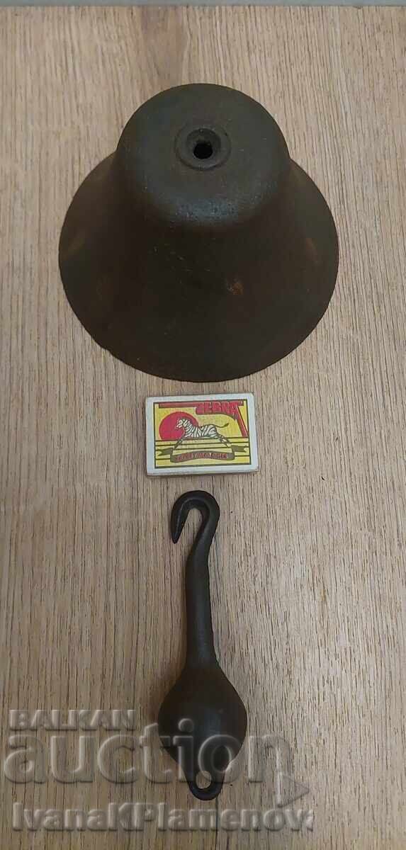 Clopot vintage metalic pentru colecționari - 6